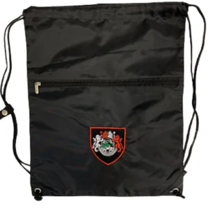 Black Gym Bag with BPS logo
