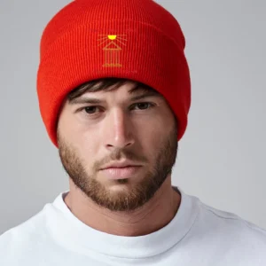 Port Sunlight Lyceum Brass Band Cuffed Winter Beanie with Logo